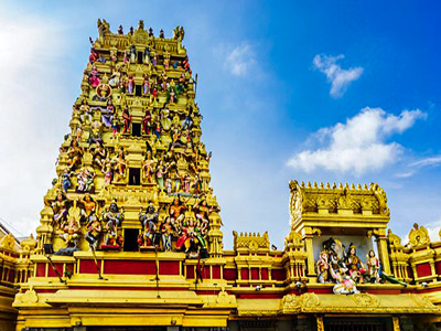 towering gopuram